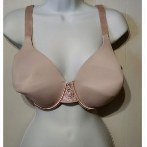 Vanity Fair 40DD Bra Padded Underwire Pink‎ Plus
